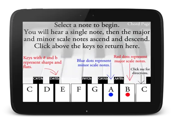 Learn Piano android App screenshot 1